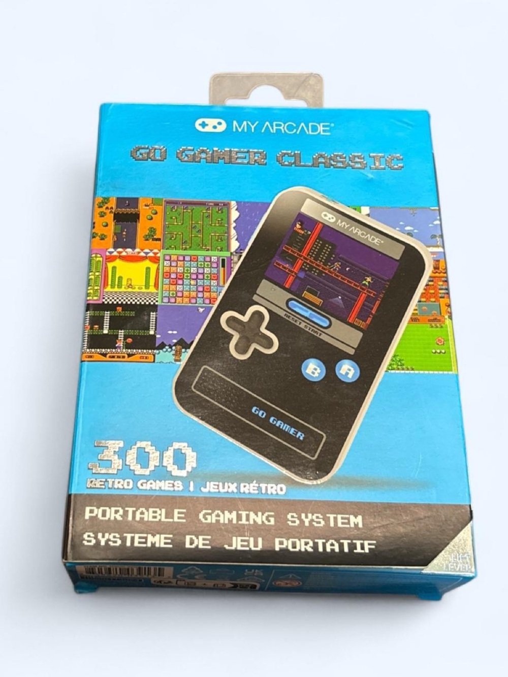 Arcade Go Gamer Classic Portable Gaming System - Black